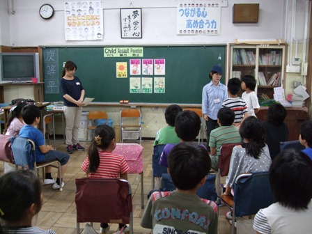 三鷹市の出前授業1